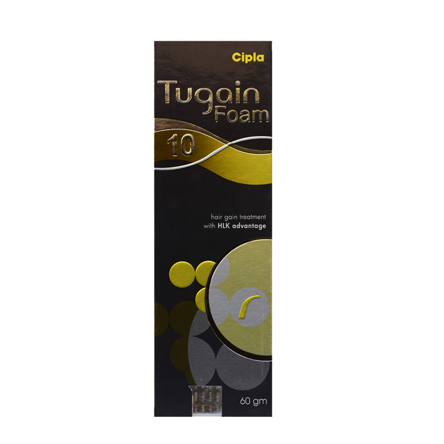 Tugain 10% Foam Minoxidil Extra Strength Hair Growth for Men.