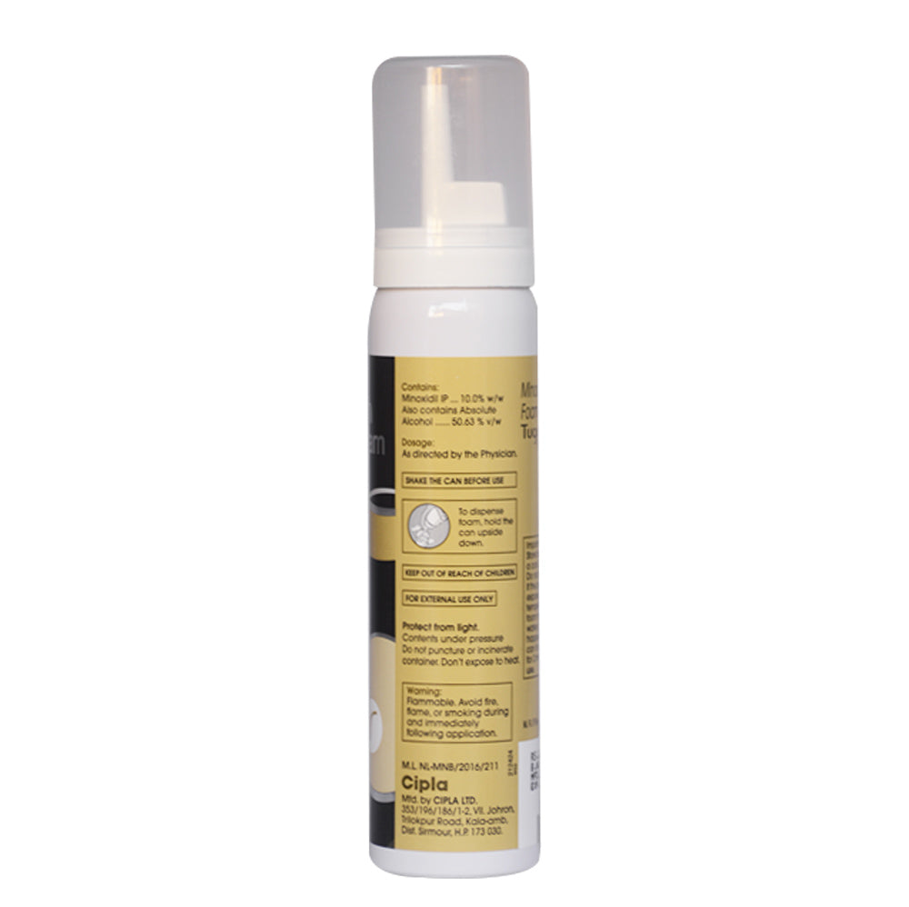 Tugain 10% Foam Minoxidil Extra Strength Hair Growth for Men.